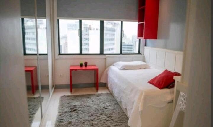 Apart Luxo No Centro Com Hidromassagem Apartment กูรีตีบา ภายนอก รูปภาพ